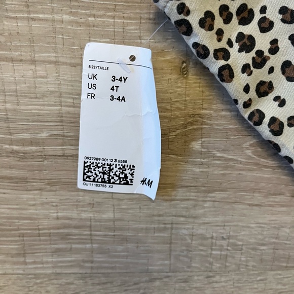 H & M Cheetah Dress NWT youth 4 - Picture 4 of 4